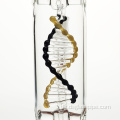 DNA -Design High -End -Glasrohr gerader Rohr Dual funktionelle Perc Factory Großhandel DAB Rig Raucher Set Glaswasserrohr